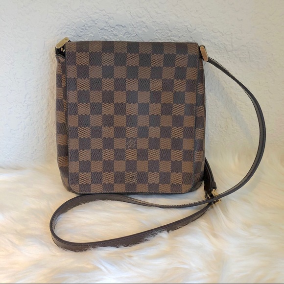 SOLD Louis Vuitton Damier Ebene Musette Salsa - Picture 1 of 8